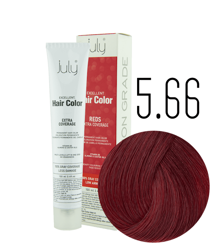 رنگ مو جولای سری قرمز RED