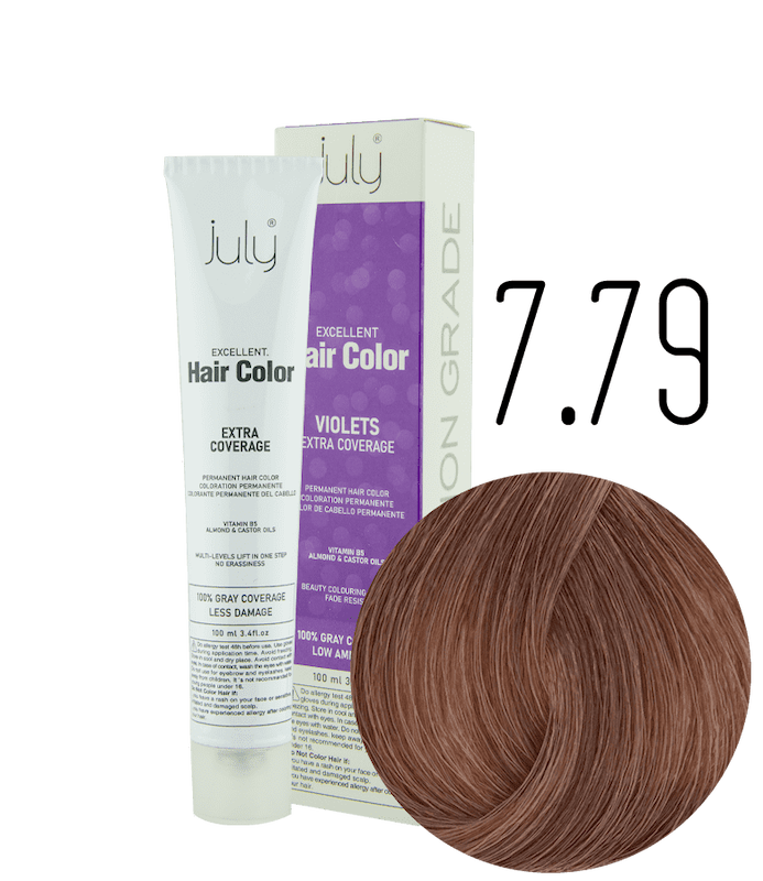 رنگ مو جولای سری شکلاتی بنفشCHOCOLATE VIOLET