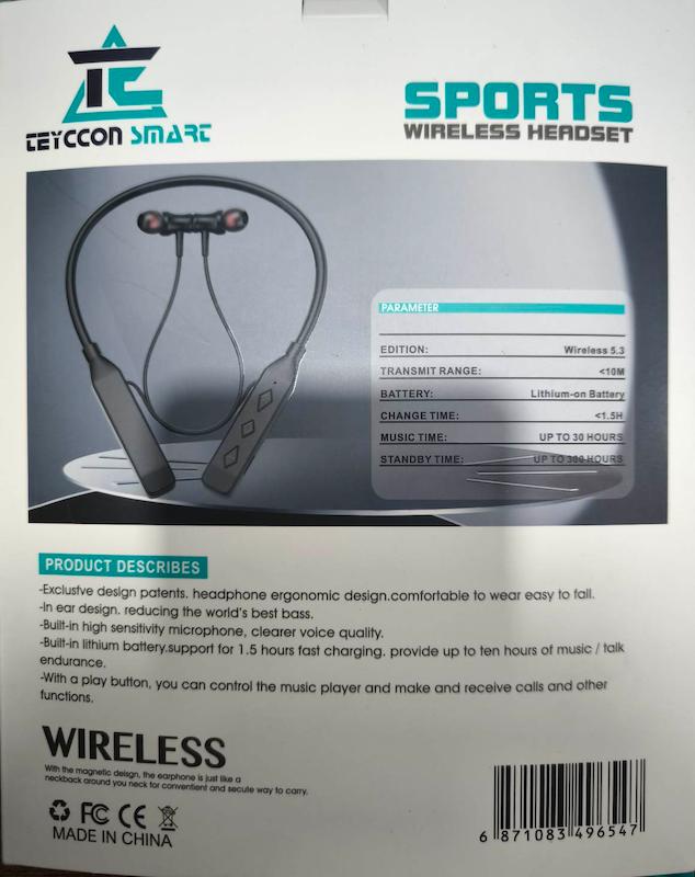 هدست بلوتوثی گردنی Keycon Smart مدل TC‑71 | مگنتی، شارژدهی بالا