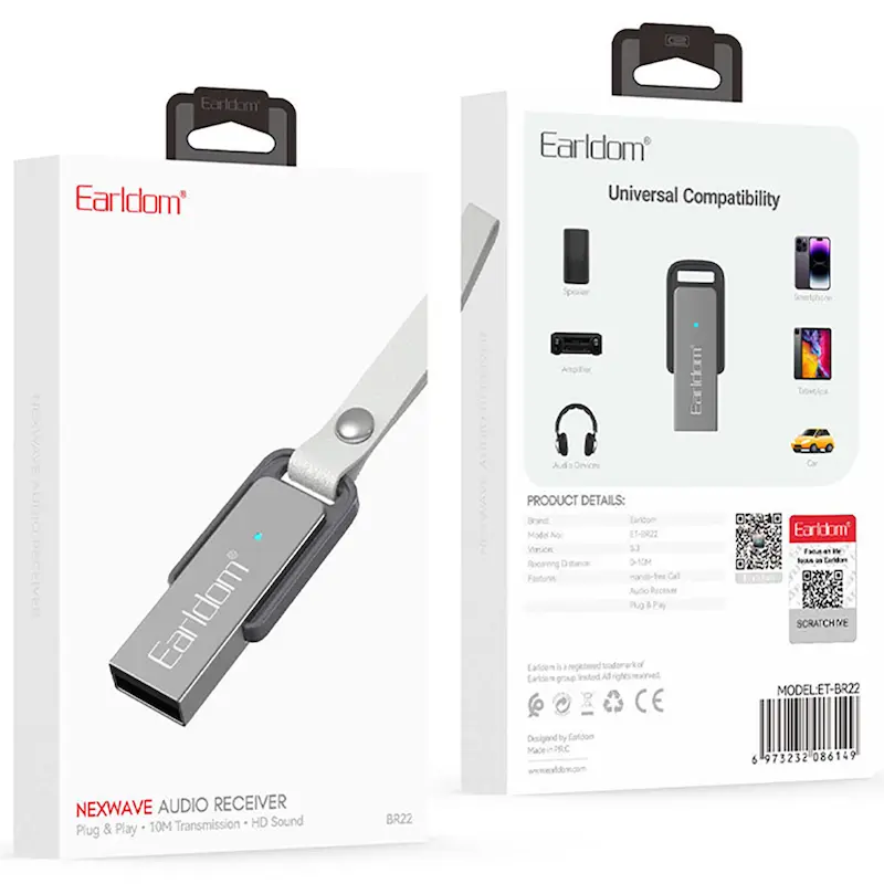 دانگل بلوتوث خودرو Earldom ET-BR22