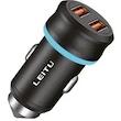 شارژر فندکی LEITU مدل LC-C2 - با دو پورت USB و نور LED