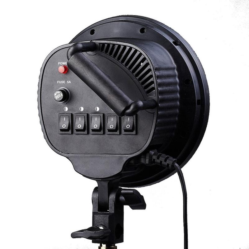 کیت سافت باکس 90*60 به همراه هولدر 5 لامپ + پایه
