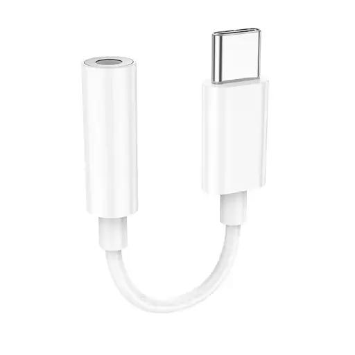 کابل تبدیل تایپ سی به جک 3.5 میلی متری هوکو مدل LS35