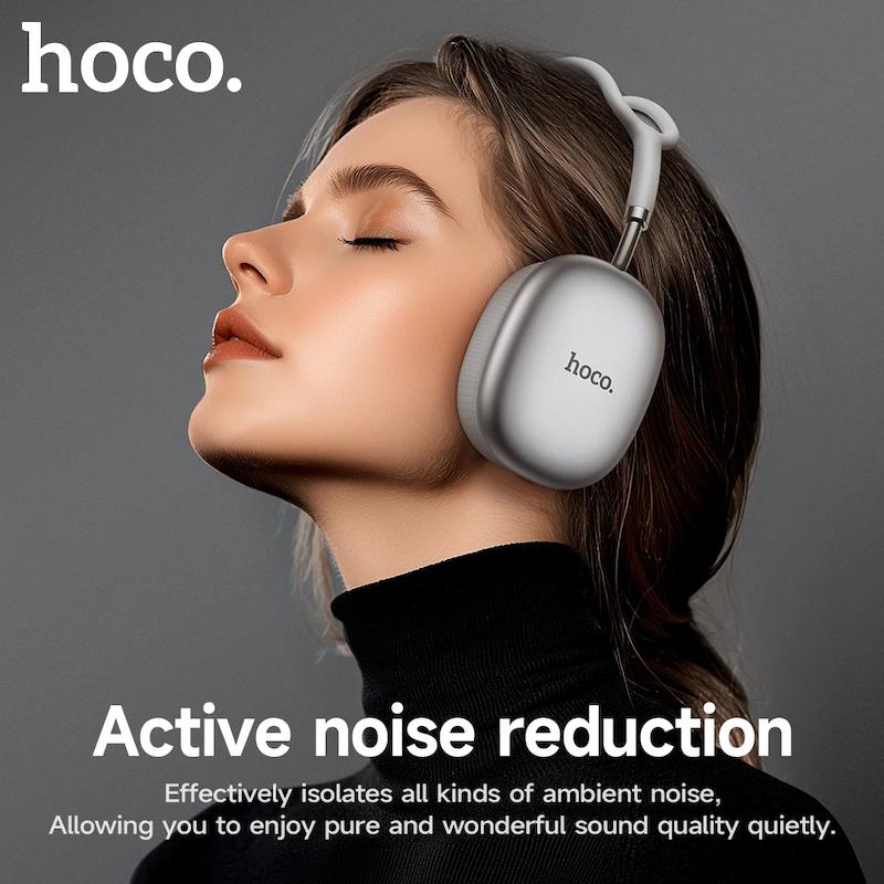 هدفون بلوتوثی با قابلیت اتصال رم و 90h پخش مدل Hoco W55 (نسخه اورجینال وارداتی)
