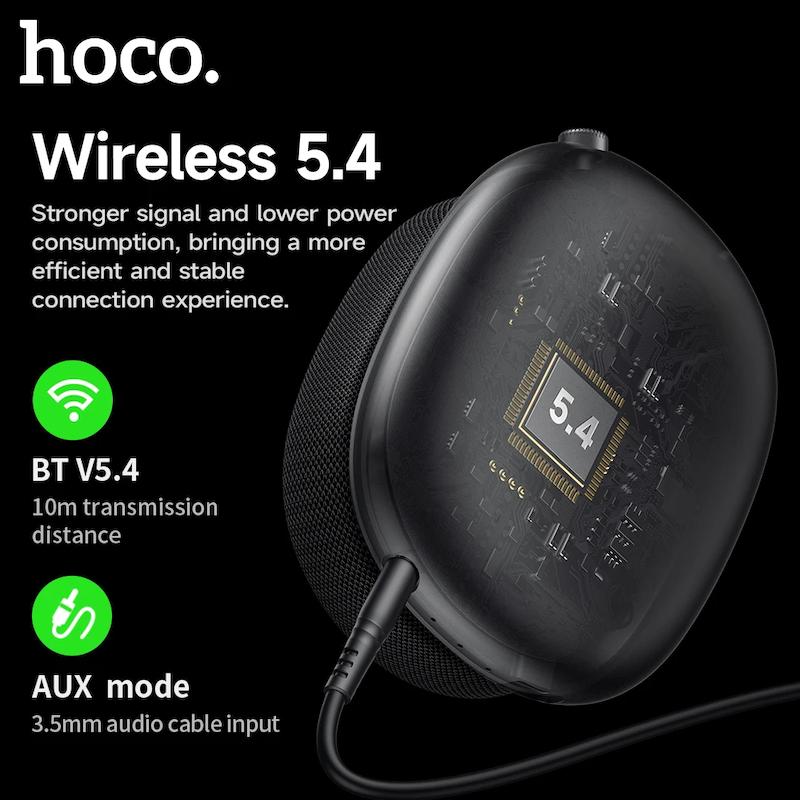 هدفون بلوتوثی با قابلیت اتصال رم و 90h پخش مدل Hoco W55 (نسخه اورجینال وارداتی)