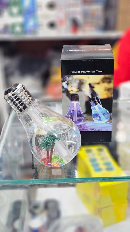 دستگاه بخور ساز لامپی RGB مدل Bulb Humidifier