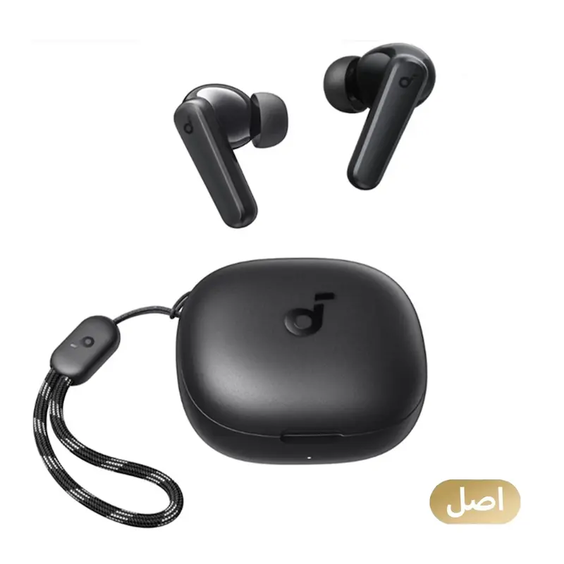 هدفون بلوتوثی انکر مدل SoundCore R50i A3949 بدون قابلیت نویز کنسلینگ، درگاه شارژ USB Type-C، دارای فناوری AI-Enhanced Calls برای کاهش نویز و بهبود مکالمات، مقاوم در برابر رطوبت و عرق