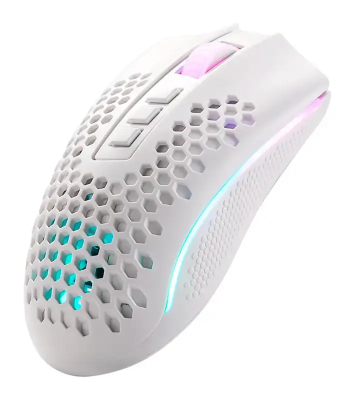 موس بی سیم گیمینگ ردراگون Storm Pro M808-KS White