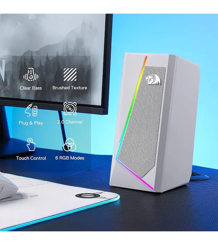 اسپیکر گیمینگ ردراگون Anvil GS520 White