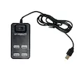 هاب 1.2 متری 4 پورت XP USB 2.0 مدل XP-H809
