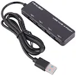  بزرگنمایی تصویر هاب 4 پورت USB2.0 میکوسو مدل HUB-010 به طول 30 سانت