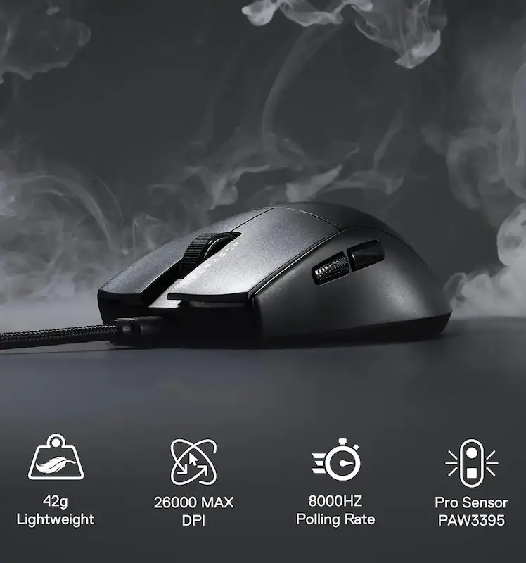 موس گیمینگ ردراگون K1NG M996