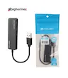  بزرگنمایی تصویر هاب 4 پورت USB2.0 میکوسو مدل HUB-010 به طول 30 سانت-کپی