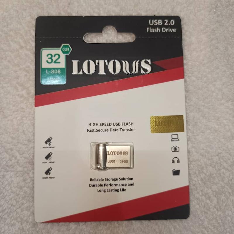 فلش مموری لوتوس مدل L-808 ظرفیت 32 گیگابایت