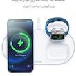 شارژر بی‌سیم 3 به 1 مک دودو مدل CH-7063