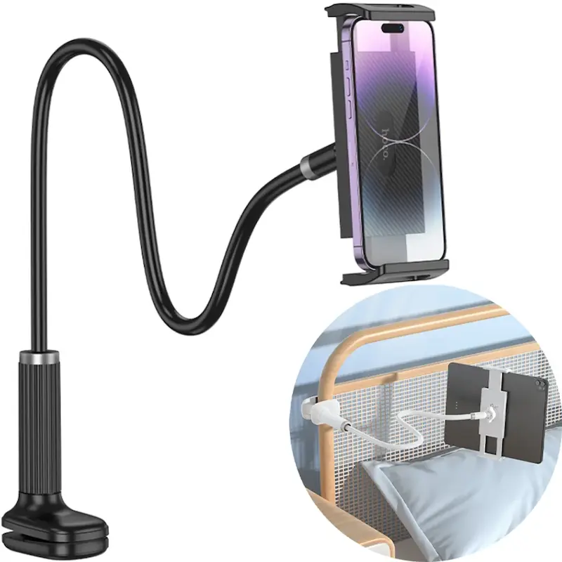 پایه گوشی موبایل و تبلت هوکو HOCO مدل HD10 مناسب لبه میز و تخت