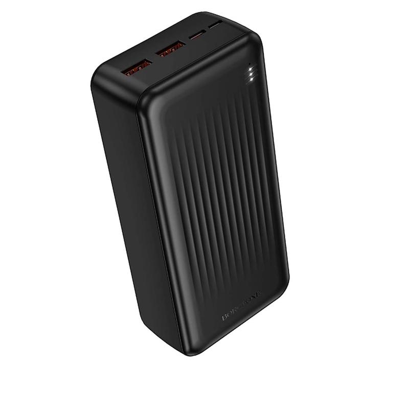 پاوربانک بروفون Borofone BJ80B 30000mAh 22.5W Fast Charging Power Bank Black