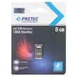 فلش مموری 8 گیگابایت Pretec i-disk Stellar