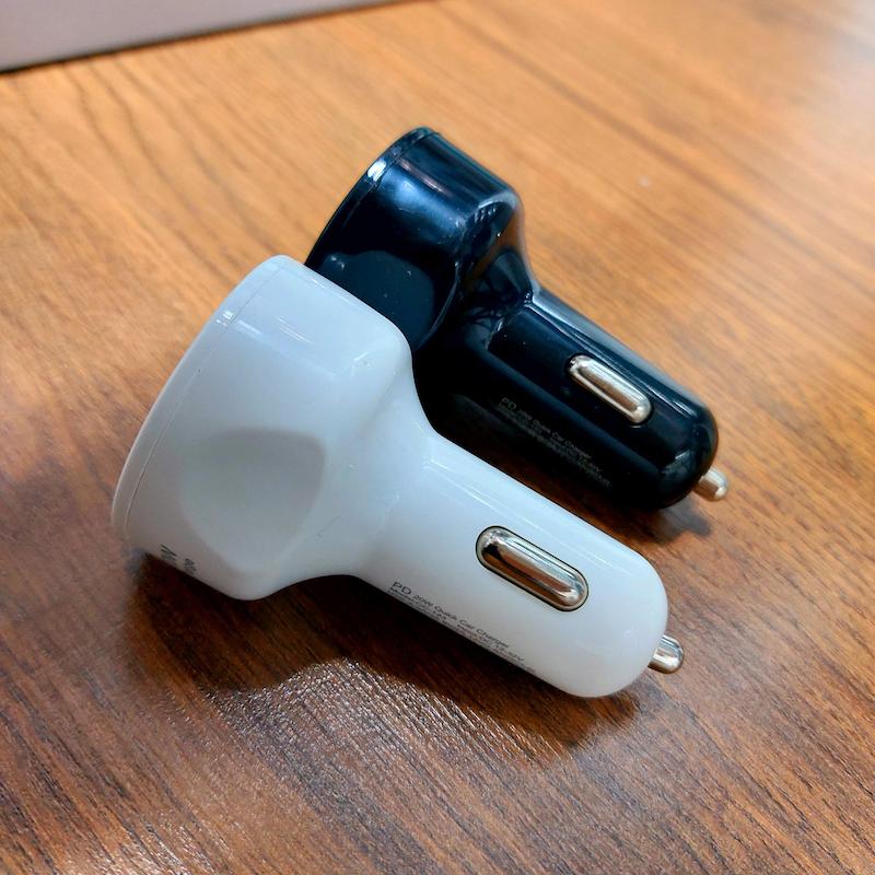 شارژر فندکی ماشین فست شارژ چند پورت با خروجی Type-C PD و USB | کیفیت درجه یک