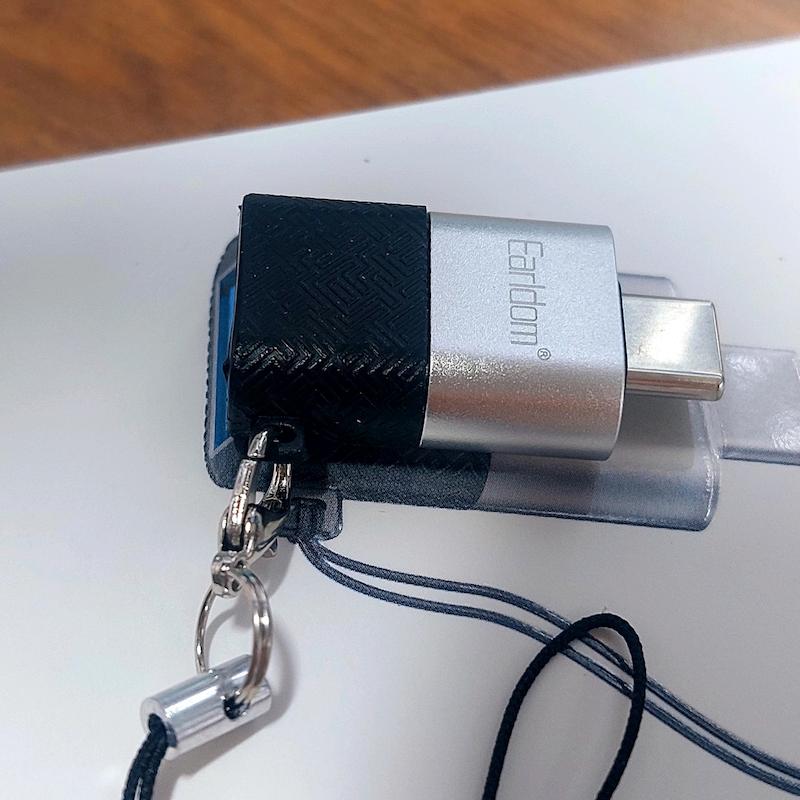 مبدل OTG USB3 به USB-C ارلدام مدل OT72