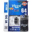 Vicco man VC245 S USB2.0 Flash Memory - 64GB - نقره ای