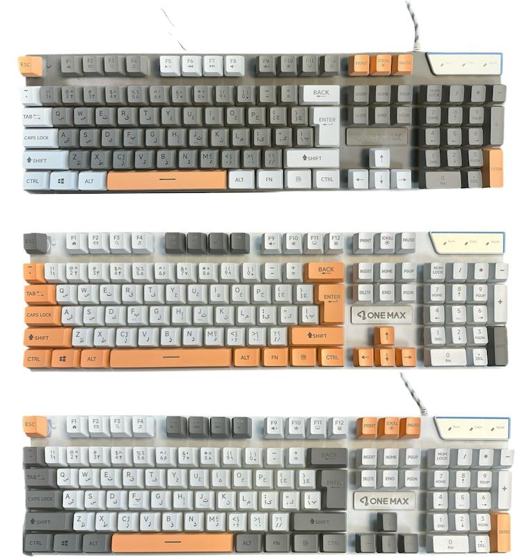 کیبورد گیمینگ وان مکس مدل OM-G5700 با سیم