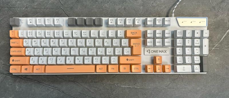 کیبورد گیمینگ وان مکس مدل OM-G5700 با سیم
