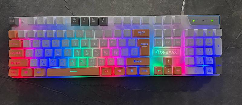 کیبورد گیمینگ وان مکس مدل OM-G5700 با سیم