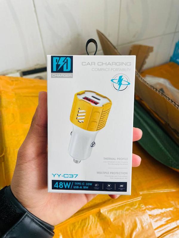 شارژر فندکی ماشین C37-48W