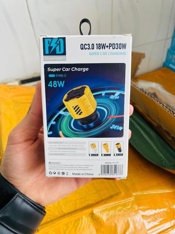 شارژر فندکی ماشین C37-48W