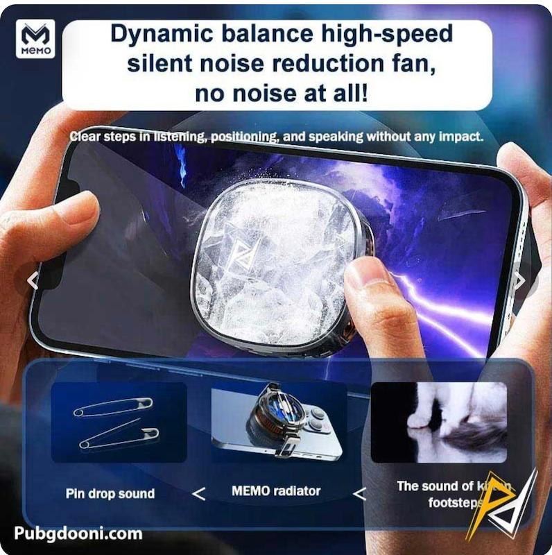 فن خنک کننده موبایل ممو مدل CX06