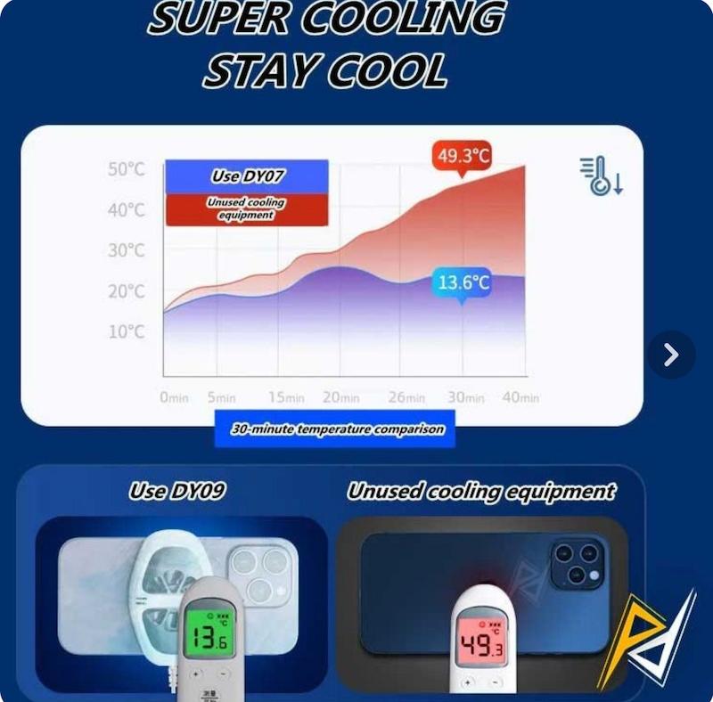فن خنک کننده موبایل DY09