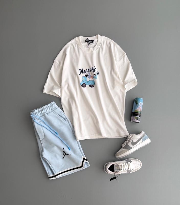 تیشرت نخ پنبه طرحدار