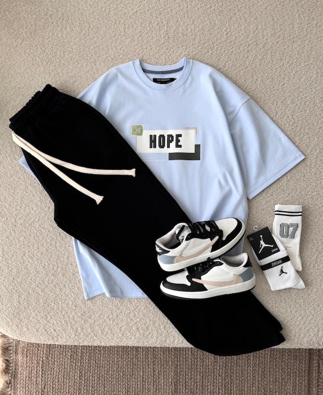 تیشرت نخ پنبه قواره لش hope
