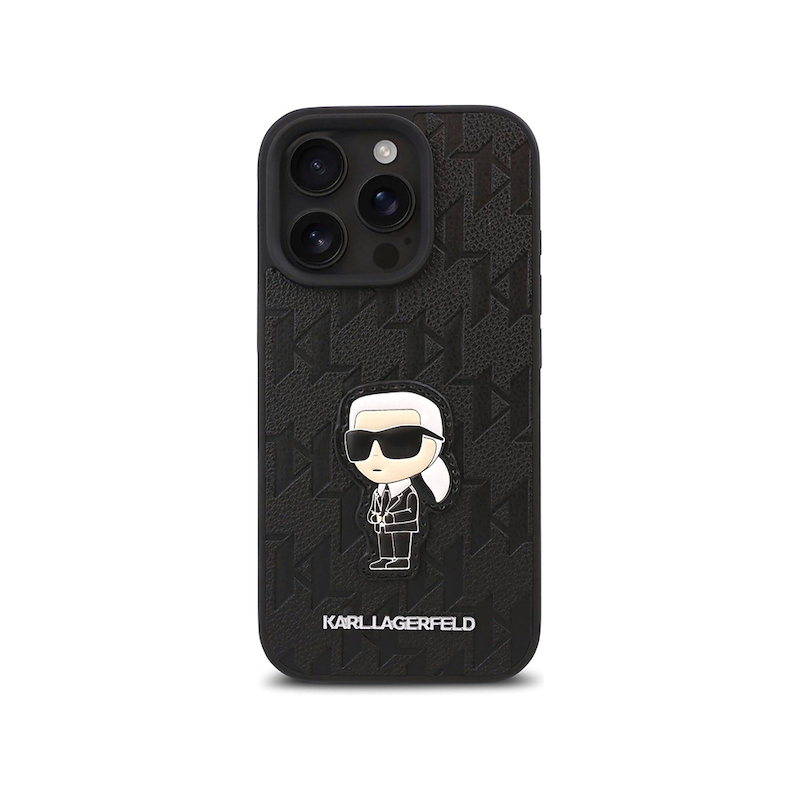 قاب کارل لگرفلد مدل کارل تنها چرم مناسب آیفون ۱۶پرومکس | KARL LAGERFELD 16PROMAX