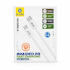 کابل شارژ تایپ C به تایپ C بلو ۲ متری |‌ Blueo type-c to type-c cable Braided PD Fast Charging
