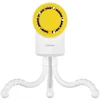 پنکه شارژی پورودو Porodo مدل PDF35AWH با پایه انعطاف پذیر | Porodo Lifestyle Coolflex Mini Handheld Fan pdf35awh