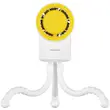 پنکه شارژی پورودو Porodo مدل PDF35AWH با پایه انعطاف پذیر | Porodo Lifestyle Coolflex Mini Handheld Fan pdf35awh