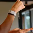 بند سوپرنیت رنگ سفید مدل گلاسیر برای لایف (MG)‌ | Whoop MG Superknit Glacier Band
