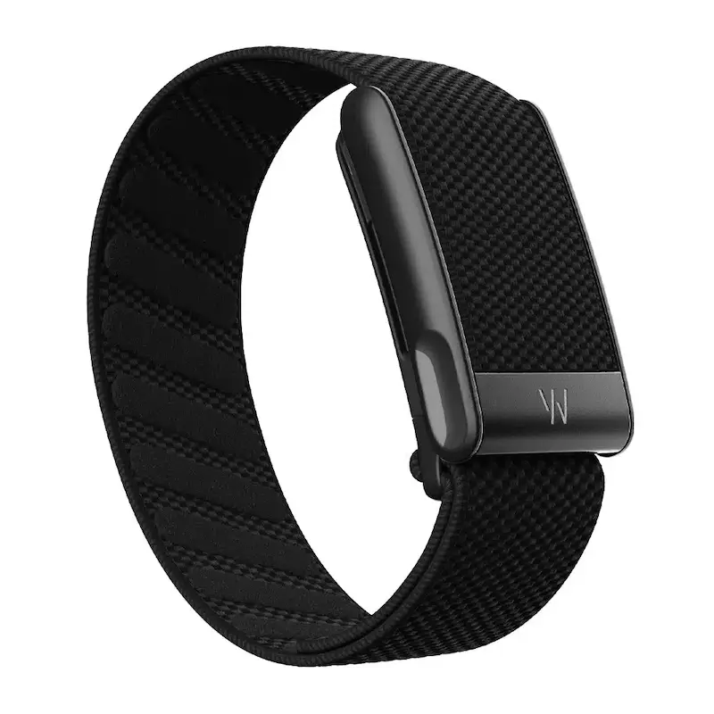 بند سوپرنیت رنگ مشکی مدل آبیسیدین برای لایف (MG)‌ | Whoop MG Superknit Obsidian Band