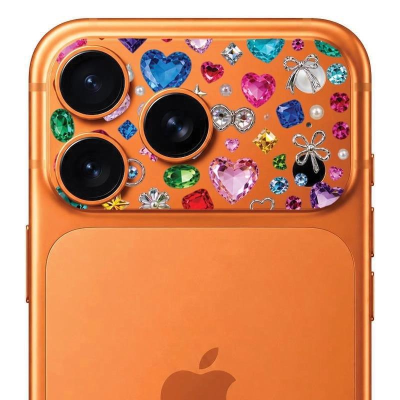 محافظ دور لنز طرح Gem بلو Blueo Invisible Shock-Resistant Lens Protection