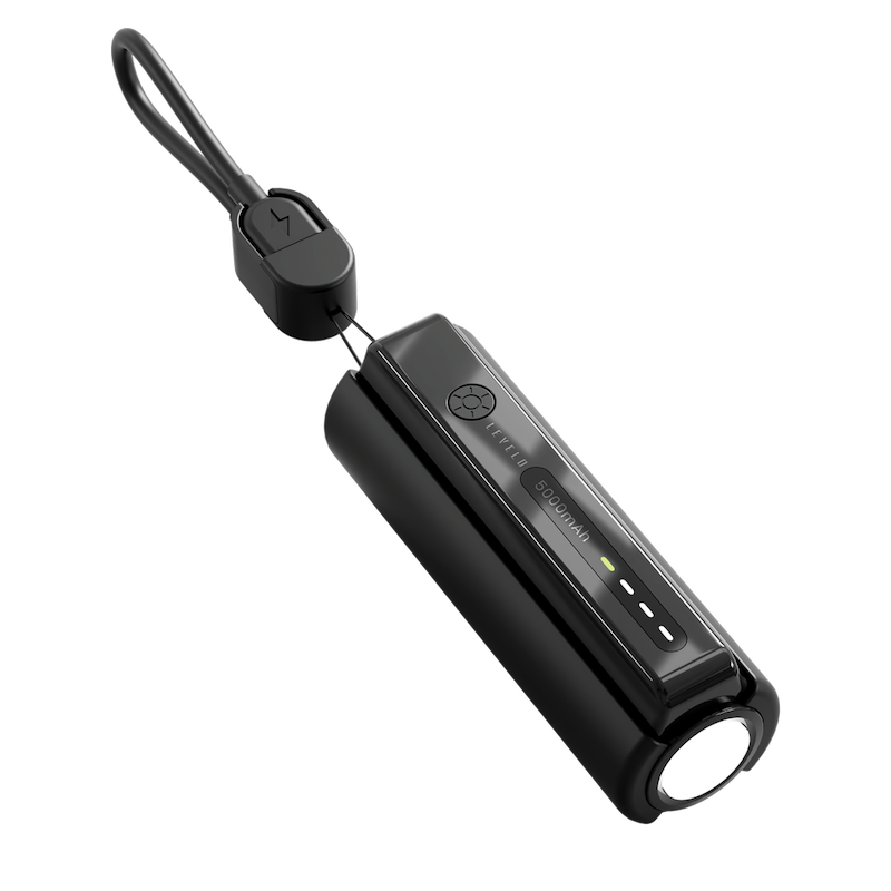 پاوربانک و چراغ قوه لولو نوا پرو ظرفیت ۵هزار میلی آمپر |‌ Levelo Nova Pro 5000mAh Power Bank with Flashlight