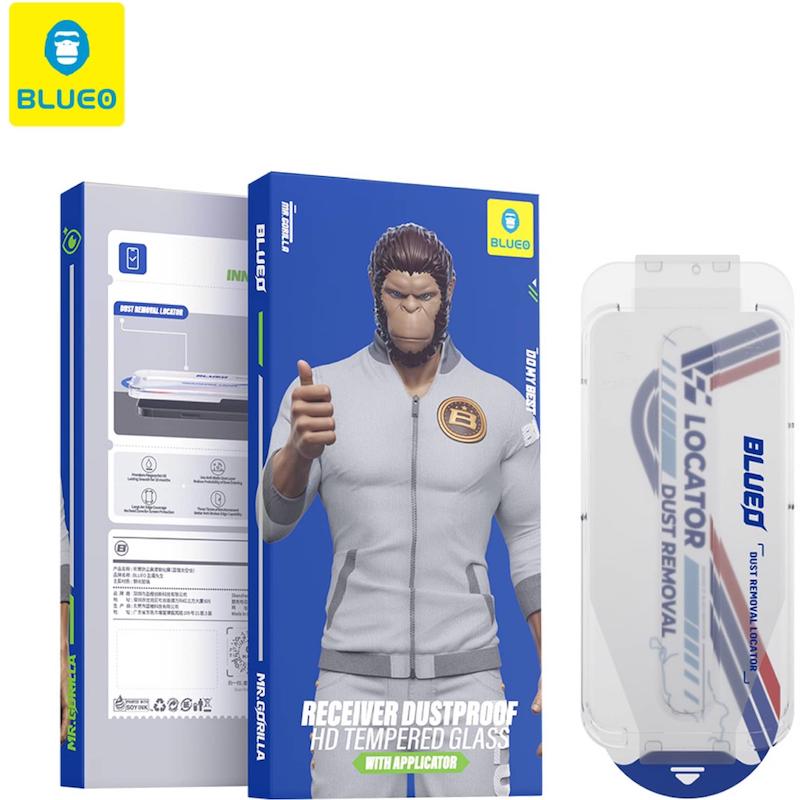 محافظ صفحه بلو Blueo Anti Dust HD Glass Anti Static بدون کیت نصب