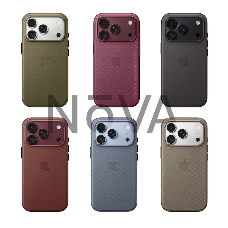 قاب تک وون اورجینال آیفون 18 پرو‌ (۱۷پرو) | (17PRO) Apple TechWoven Case with MagSafeIPhone 18PRO