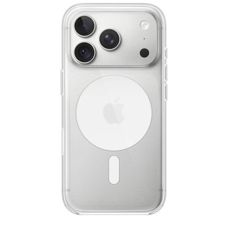 قاب کلیر کیس - شفاف اورجینال آیفون 18 پرو‌ (۱۷پرو) | (17PRO) Apple Clear Case with MagSafeIPhone 18PRO