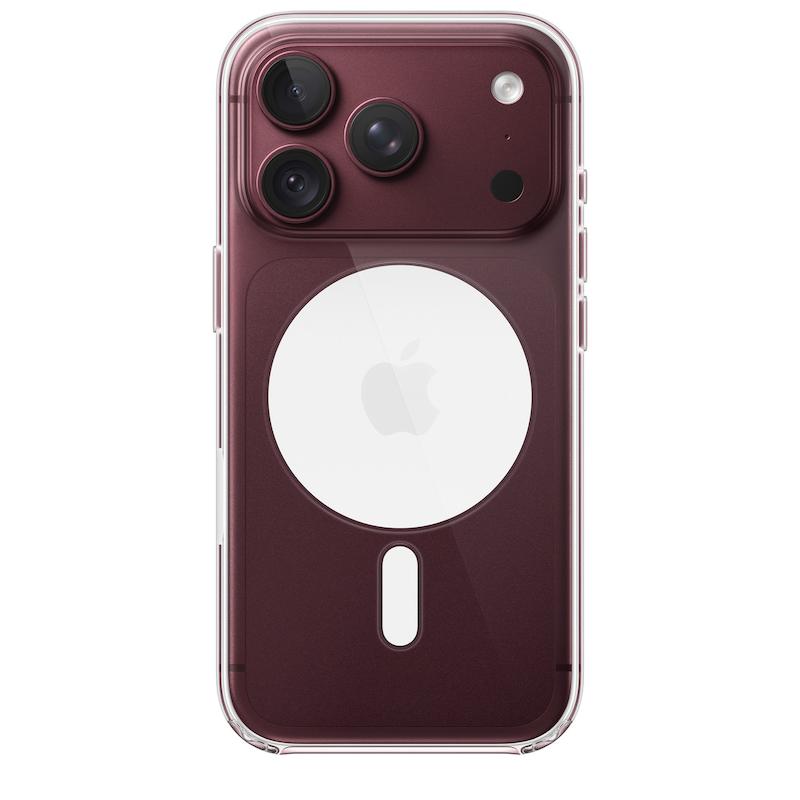 قاب کلیر کیس - شفاف اورجینال آیفون 18 پرو‌ (۱۷پرو) | (17PRO) Apple Clear Case with MagSafeIPhone 18PRO