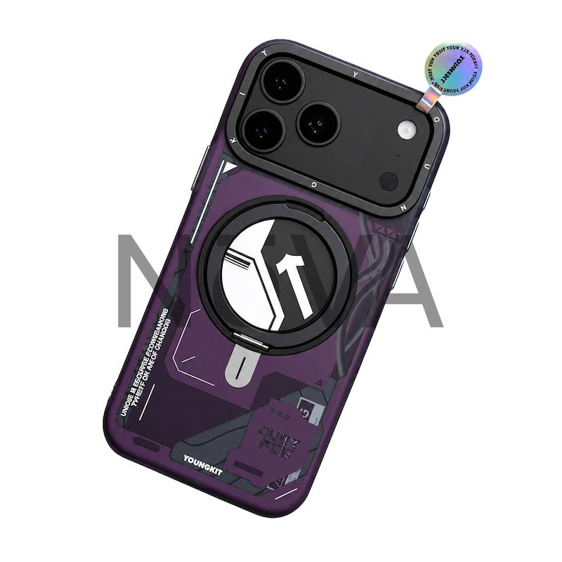 قاب یانگ کیت مدل سایبرپنک (استارشیپ) مناسب آیفون ۱۷ پرومکس و ۱۸پرومکس | YOUNGKIT CYBERPANK(STARSHIP) 17PROMAX-18PROMAX