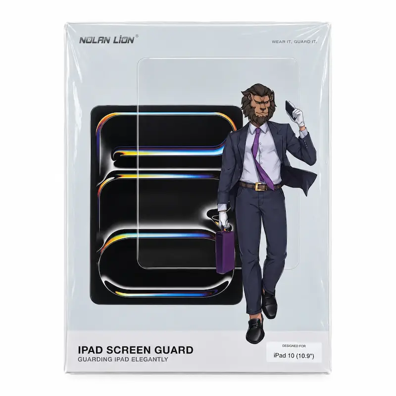 محافظ صفحه نمایش گرین لاین مدل Screen Guard مناسب برای تبلت اپل iPad Air 11 Inch (2025) / iPad 10 (10.9) / iPadA16