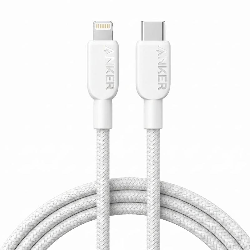کابل USB-C به لایتنینگ ۰.۹متری انکر | Anker Braided USB-C to Lightning 0.9m Cable