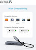 هاب انتقال اطلاعات 10 پورت انکر Anker USB-C Hub 10-in-1 Dual Display مدل A83C2